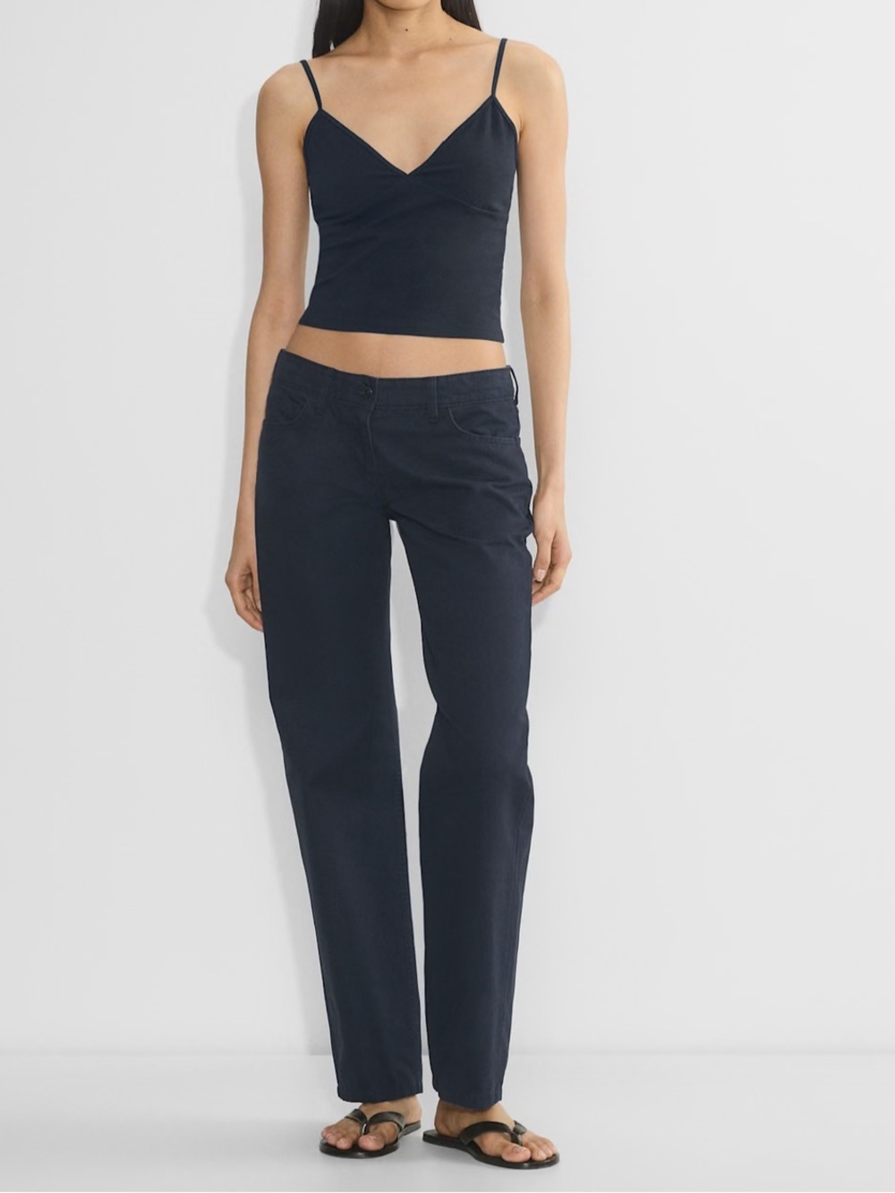 Aritzia Sunday Best Agatha Pants Navy